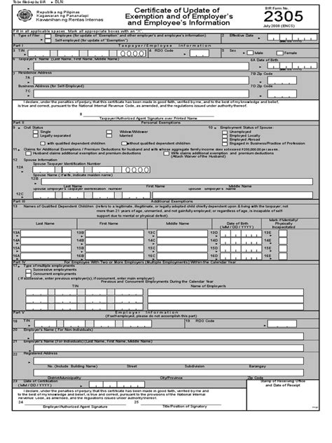 Mandatory eFiling by employers of employee personal exemption updates.